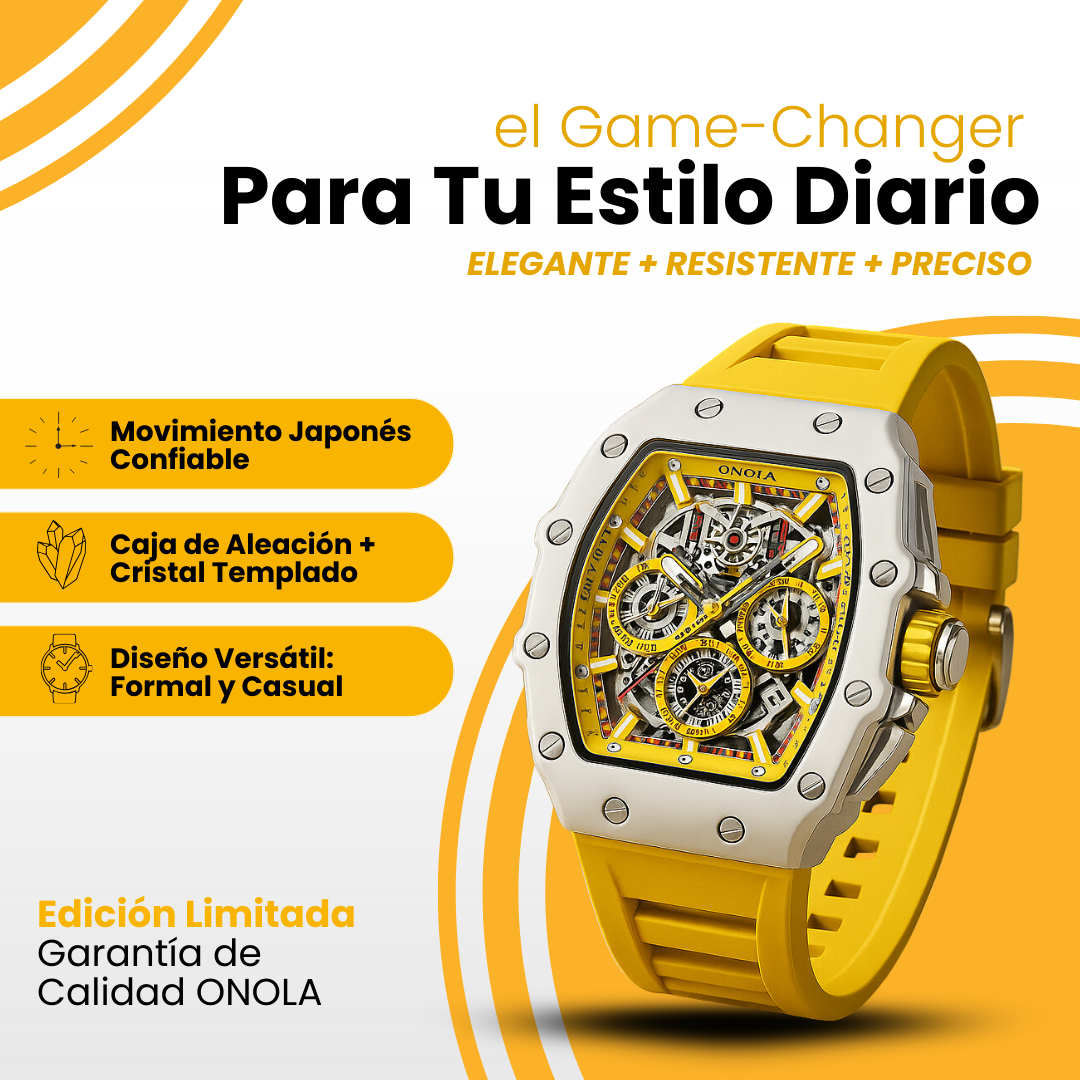Reloj Onola® Eleva tu presencia y estilo ✅ + Guia de Regalo 🎁