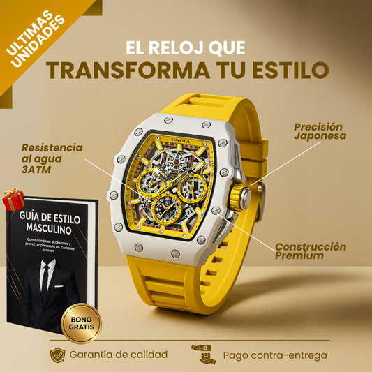 Reloj Onola® Eleva tu presencia y estilo ✅ + Guia de Regalo 🎁